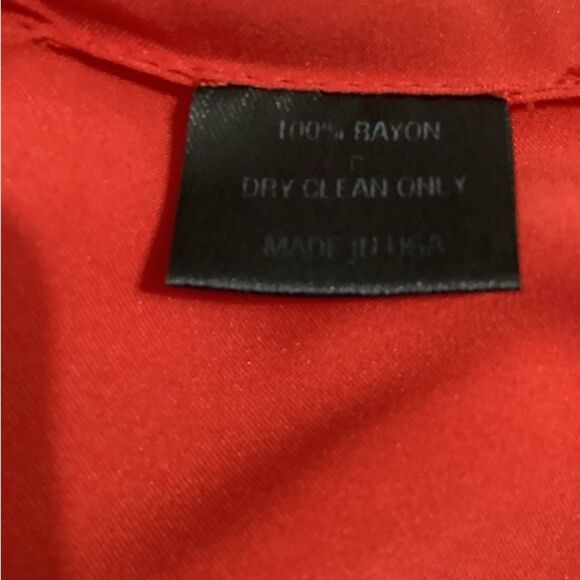 Alice & Trixie Top Women’s Size Small Color Red Sleeveless by Angela George - Picture 7 of 8